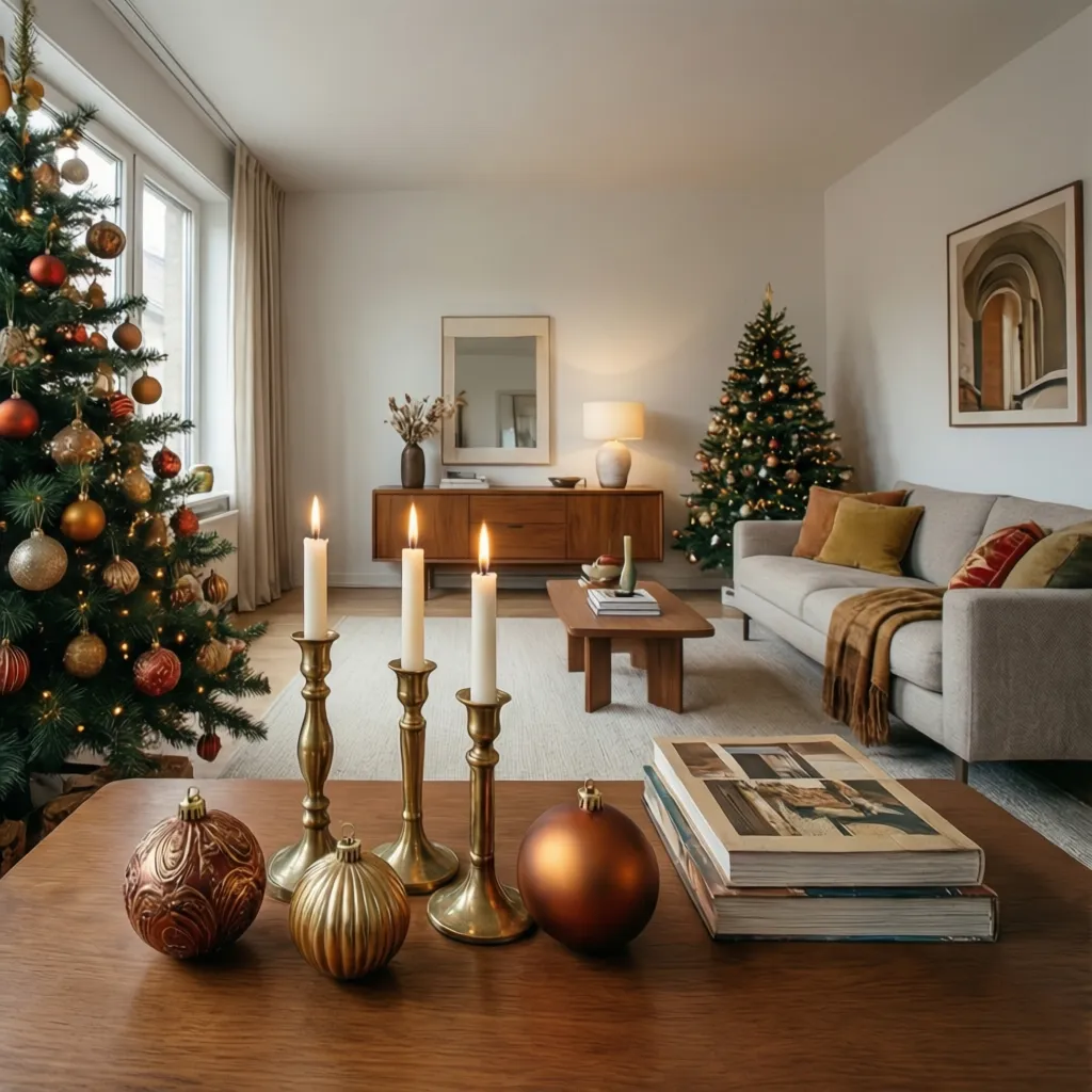 Balancing Retro Decorations With Modern Interiors