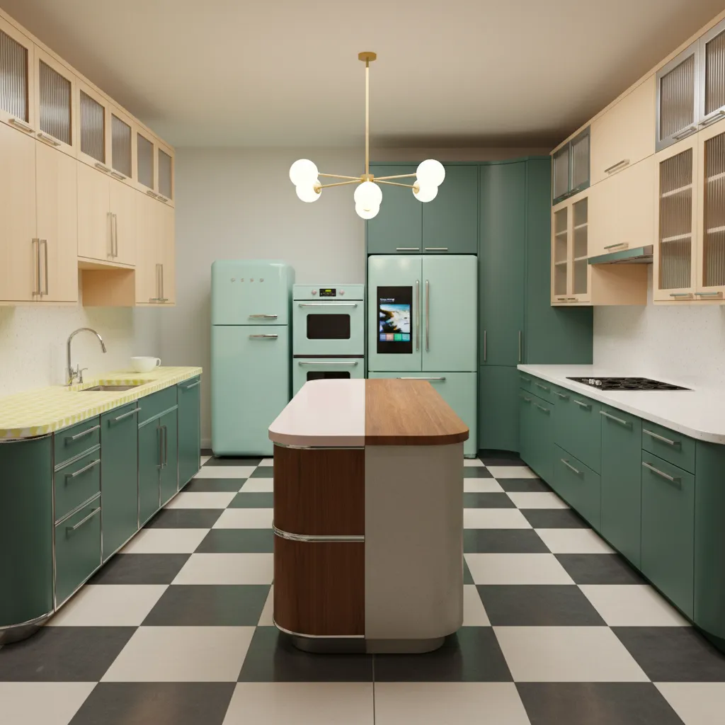 1960s Kitchen vs Modern Retro Kitchen: 5 Key Differences: A designer’s real-world comparison of authentic 1960s kitchens and today’s retro-inspired remodels—layout, materials, appliances, and what actually works in modern homes.
