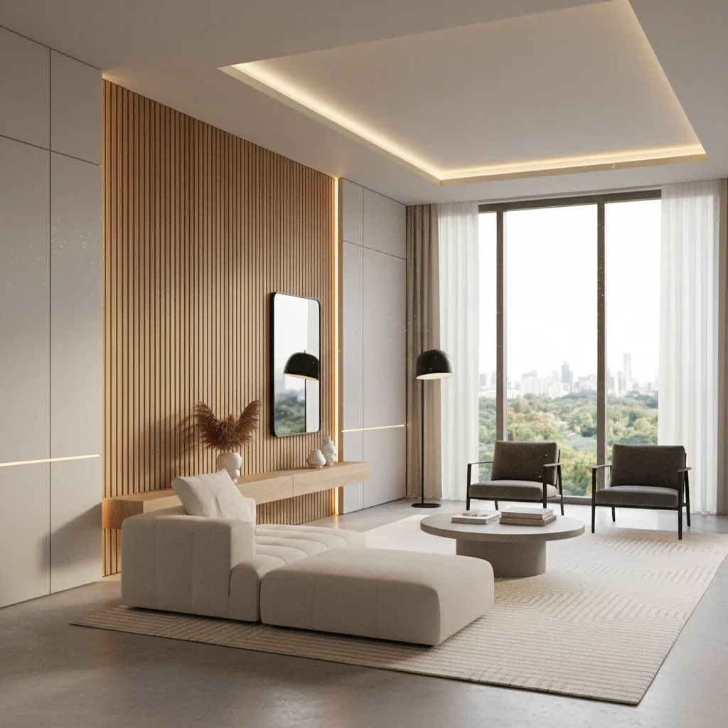 Revestimiento de paredes interiores de diseño