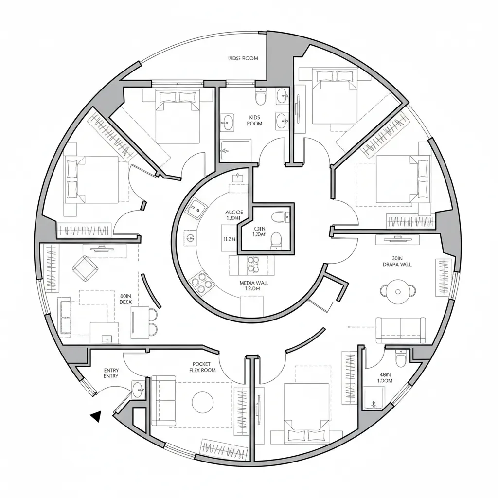 Ring Loop with Pocket Flex Room