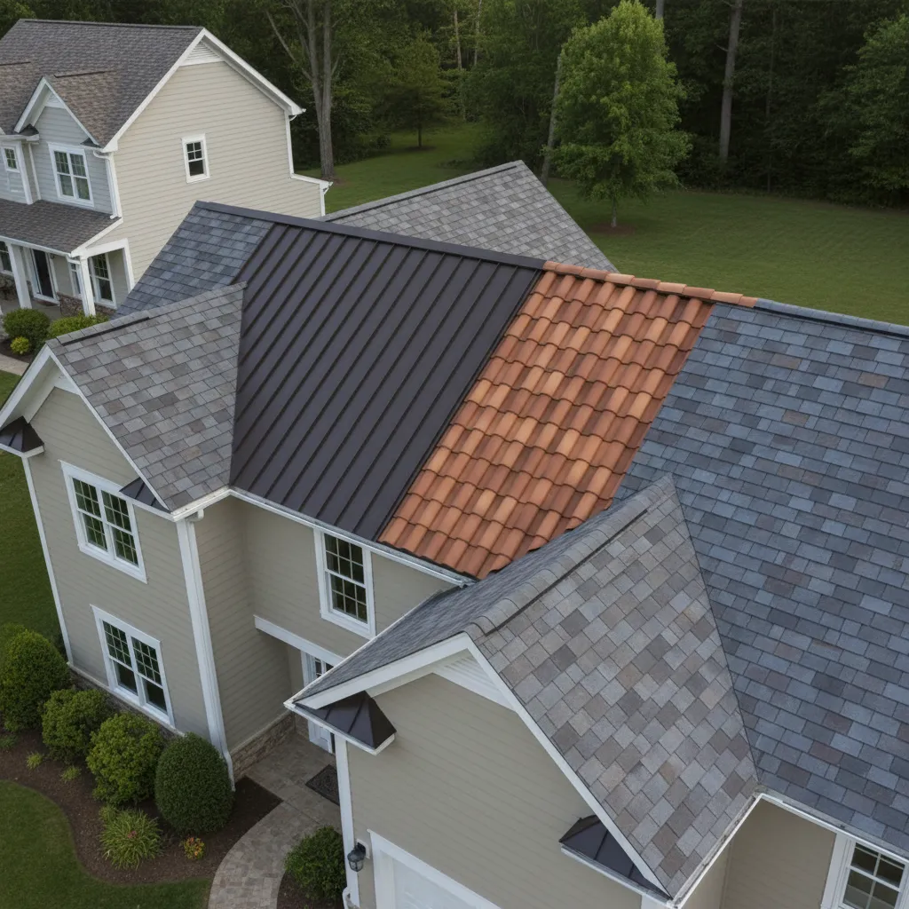 Roofing Material Cost Comparison for a 1000 Square Foot Roof