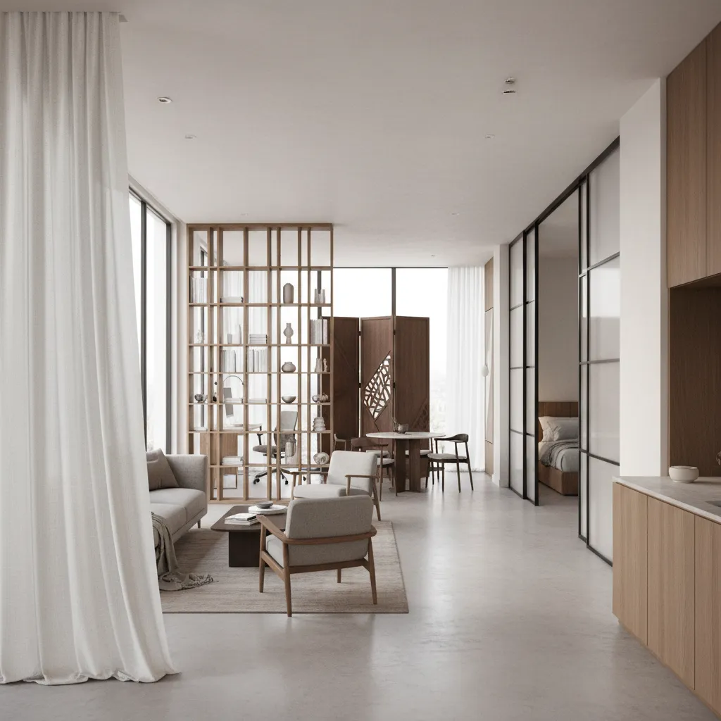 Best Room Divider Options Compared: Curtains, Screens, Shelves, and Sliding Panels