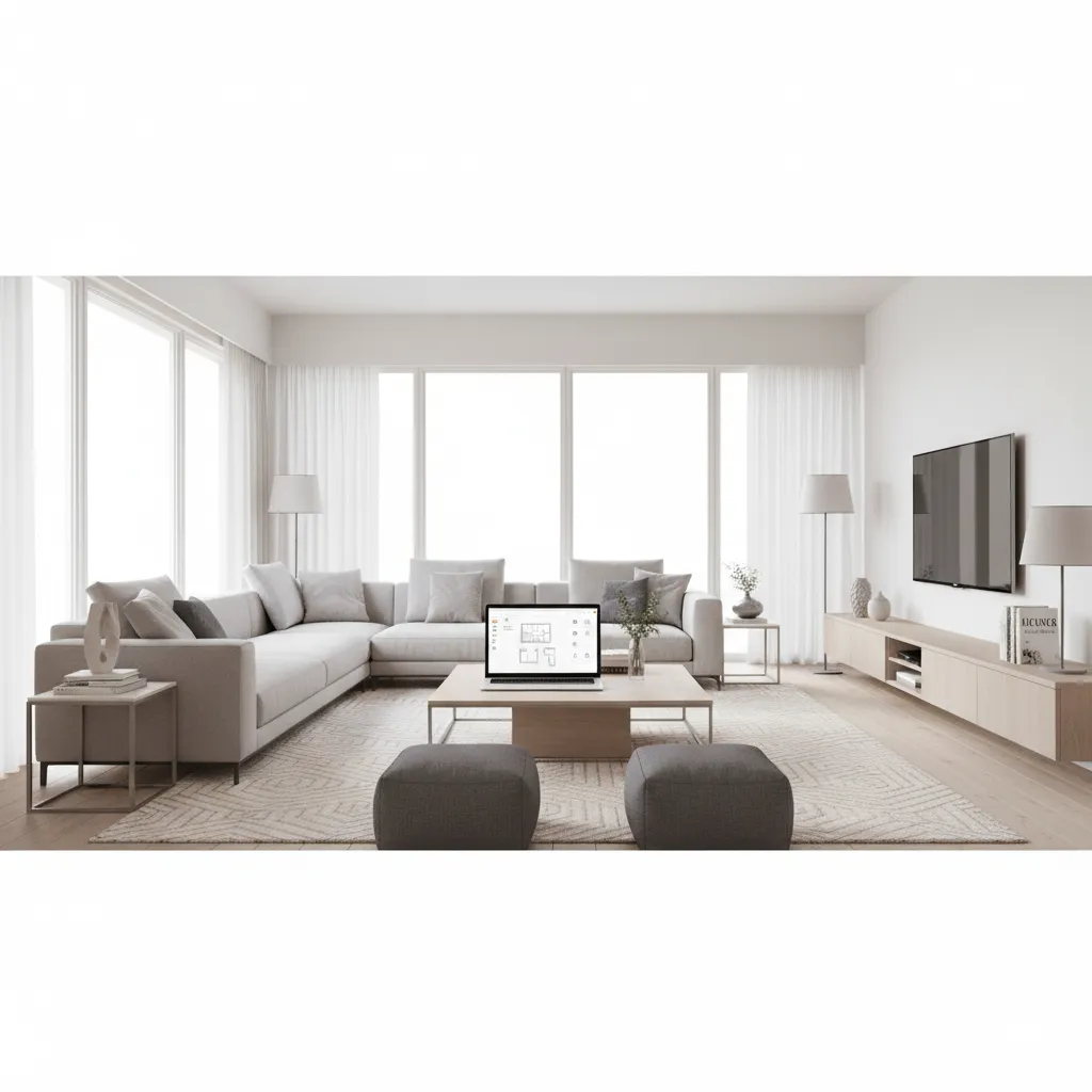 Room layout planner website