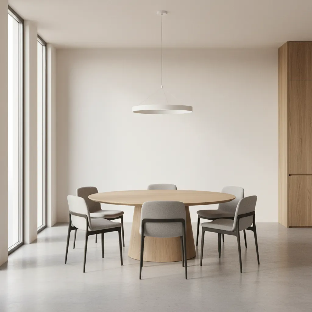 How to Choose the Right Size Round Table for Your Room Layout