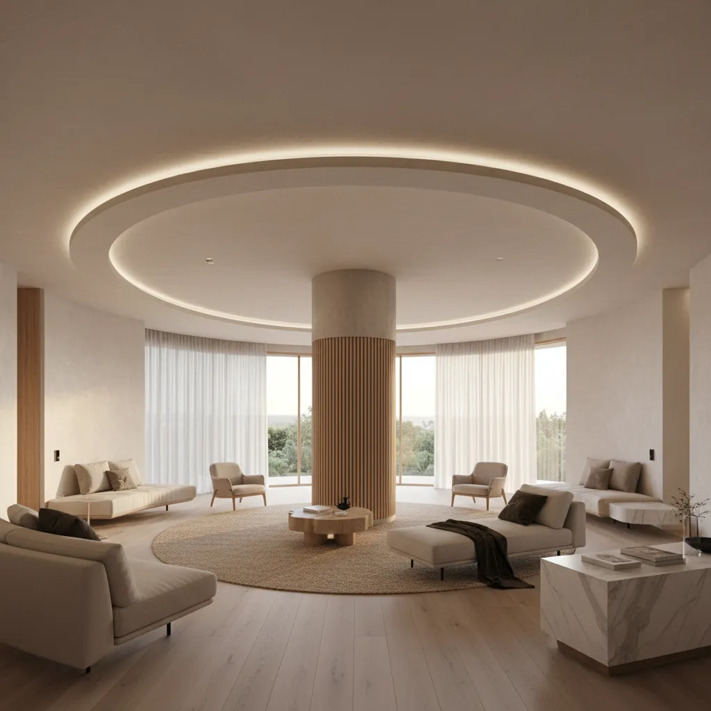 How to Optimize Space in a Round Floor Plan