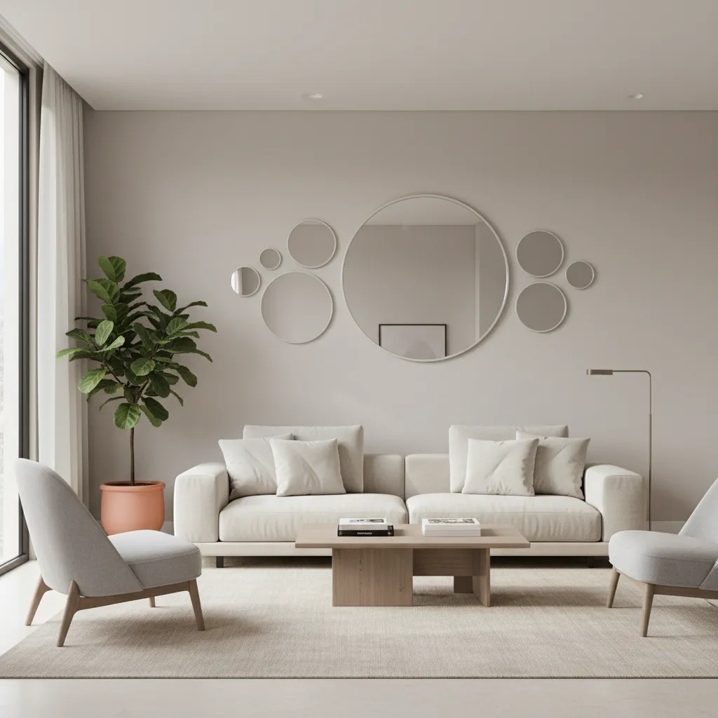 How to Choose the Right Round Mirror Sizes for a Wall Arrangement