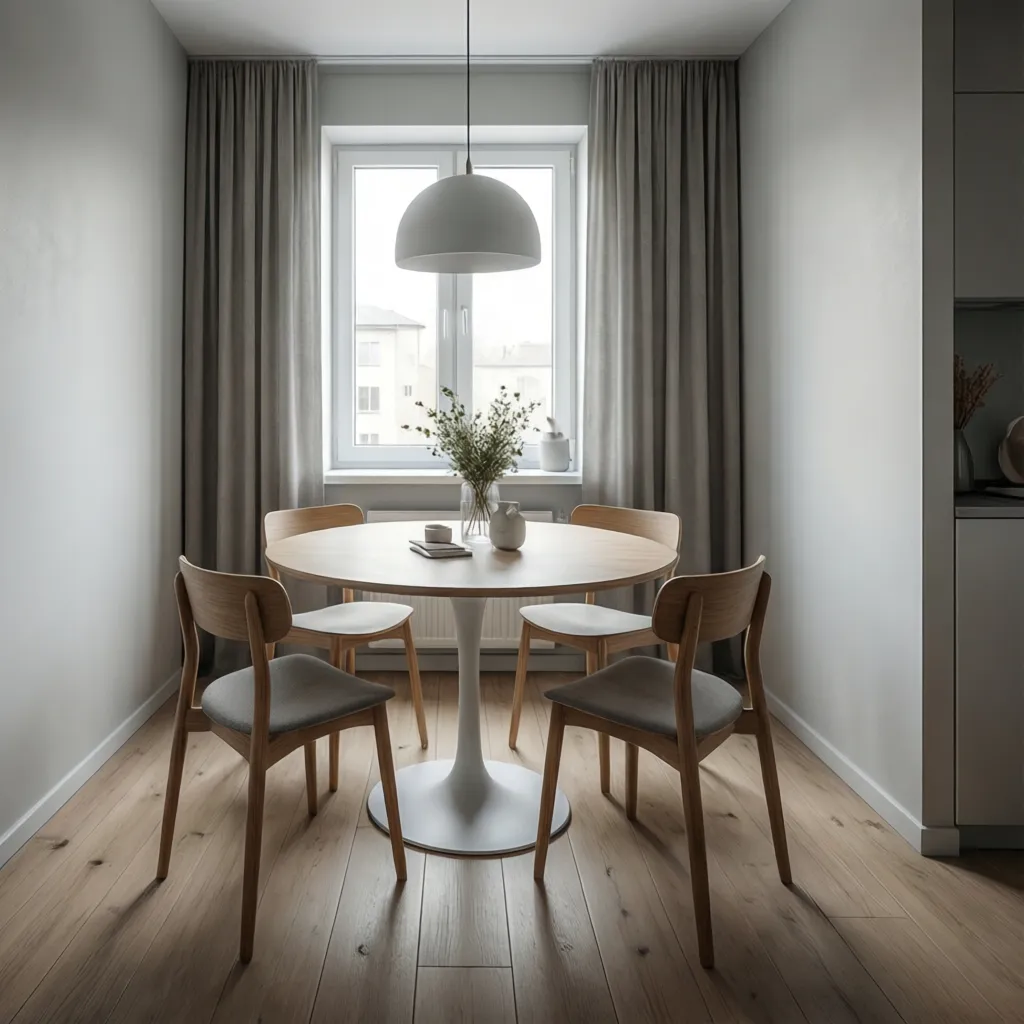 How to Optimize a Round Table Layout in Small Rooms