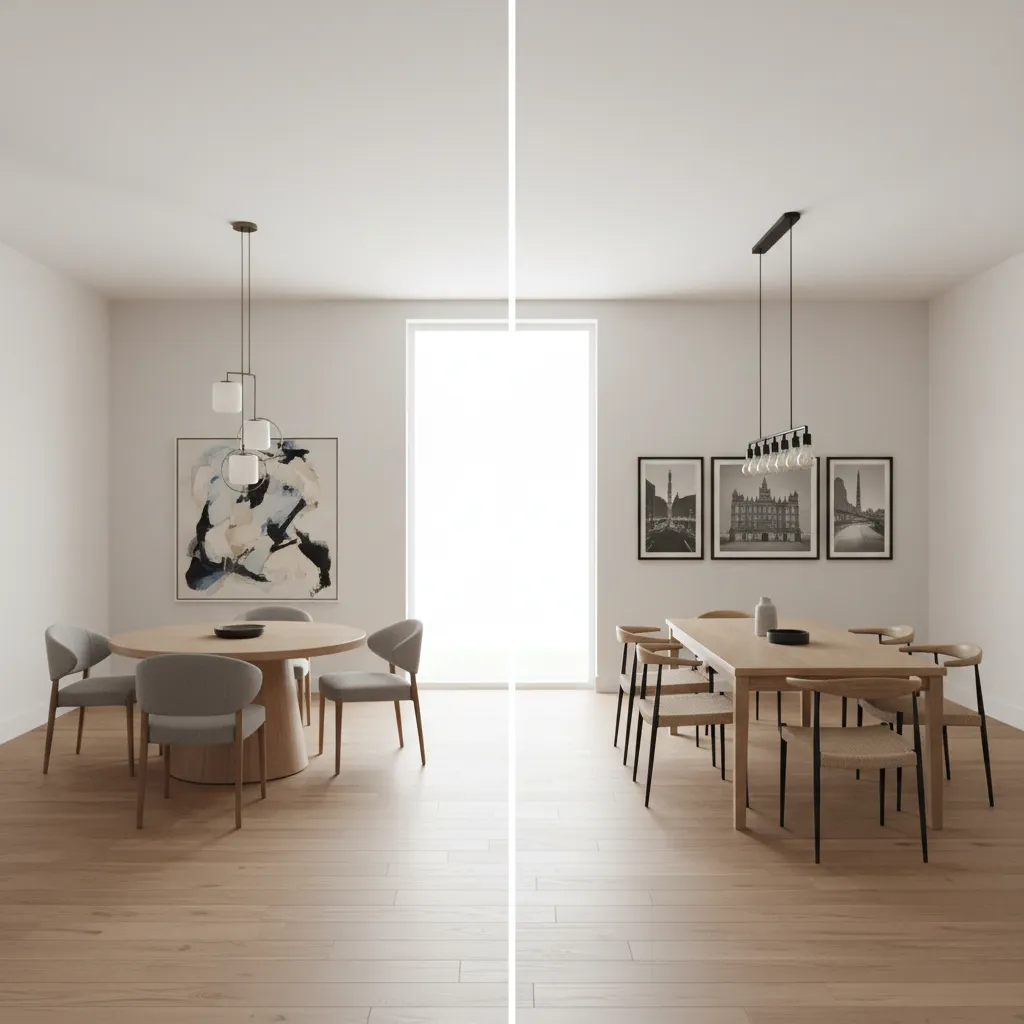 Round vs Rectangular Dining Tables Which Layout Works Best for Your Dining Room