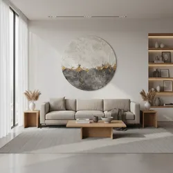Best Placement Strategies for Round Wall Decor in Living Rooms