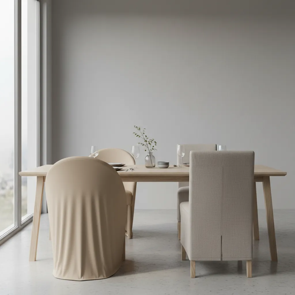Rounded Back vs Square Back Dining Chair Slipcovers Key Differences and Fit Guide