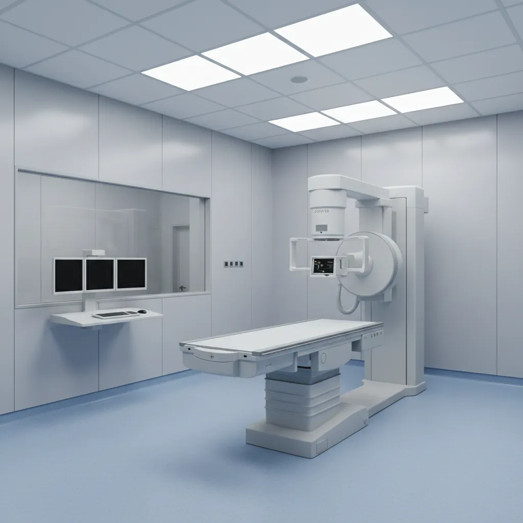 Ruang pemeriksaan X-ray di rumah sakit