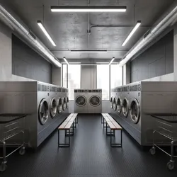 Rubber Flooring for Commercial and Shared Laundry Rooms