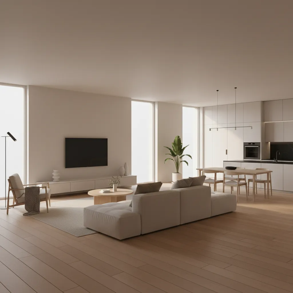 Contoh rumah game dengan dekorasi minimal
