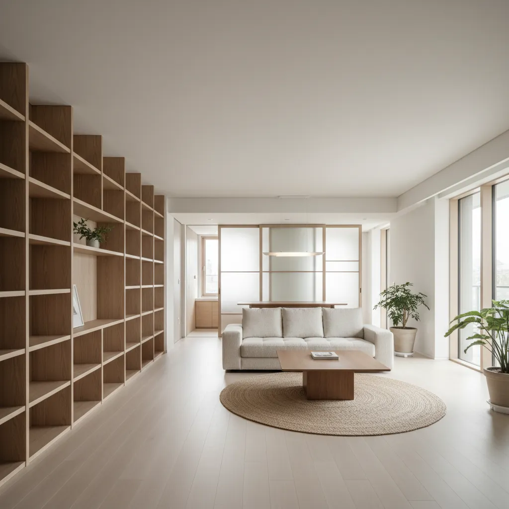 Interior rumah Korea minimalis modern