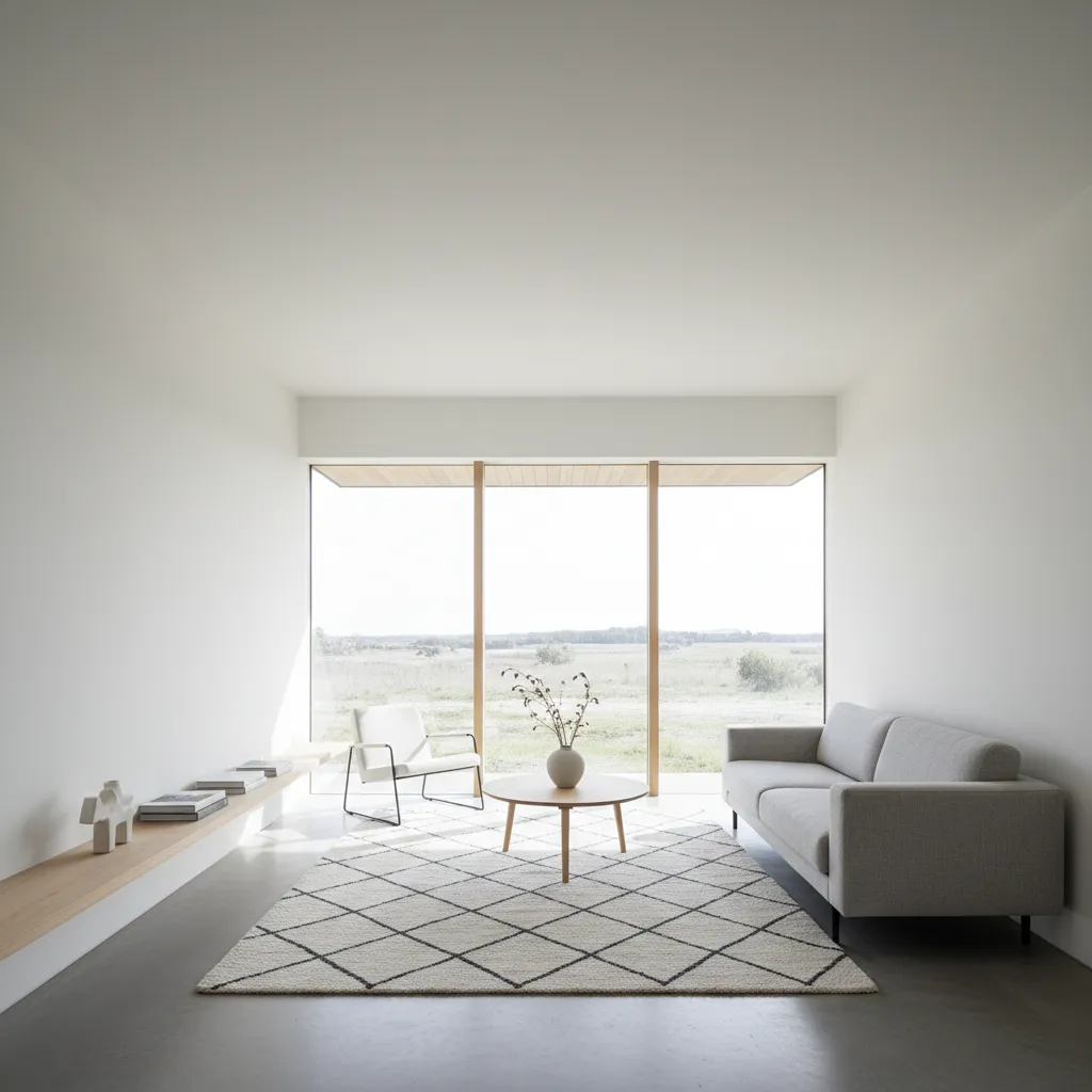 Interior rumah kecil yang terasa luas