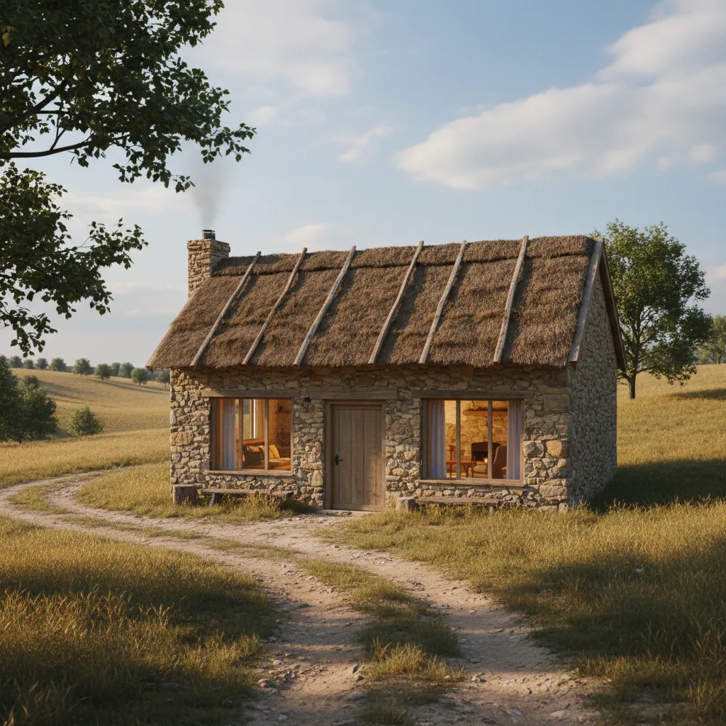 Diseños de casas de campo rústicas sencillas
