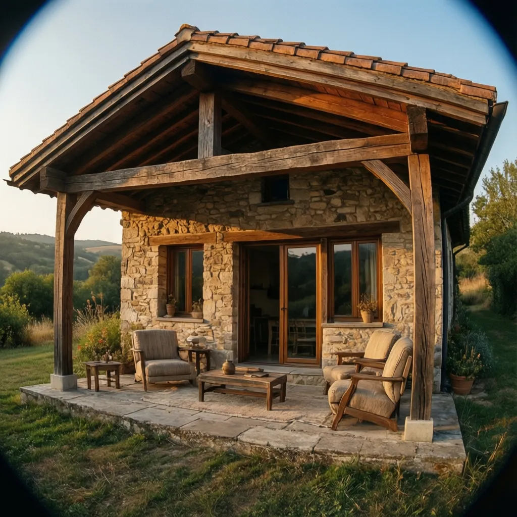 Diseño de fachadas de casas rústicas: ideas y claves