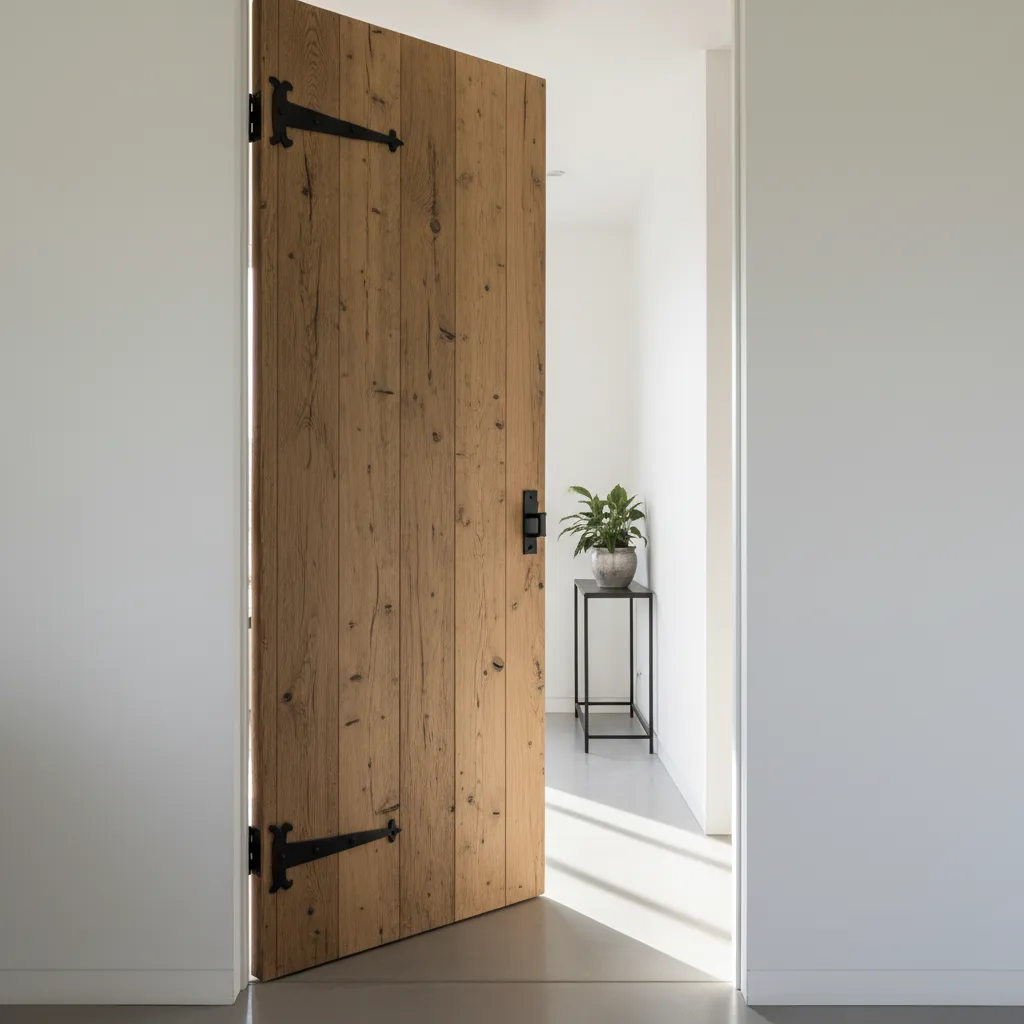 Diseño de puertas rústicas de interior: ideas y claves