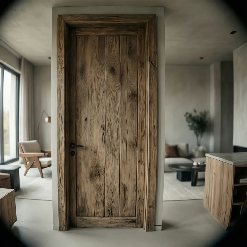 Puertas rústicas de interior: diseño y claves reales
