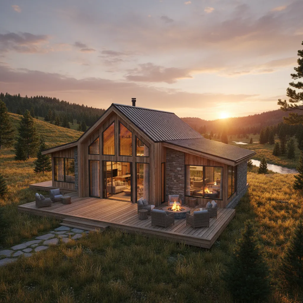 Diseño de casas prefabricadas rústicas: guía real