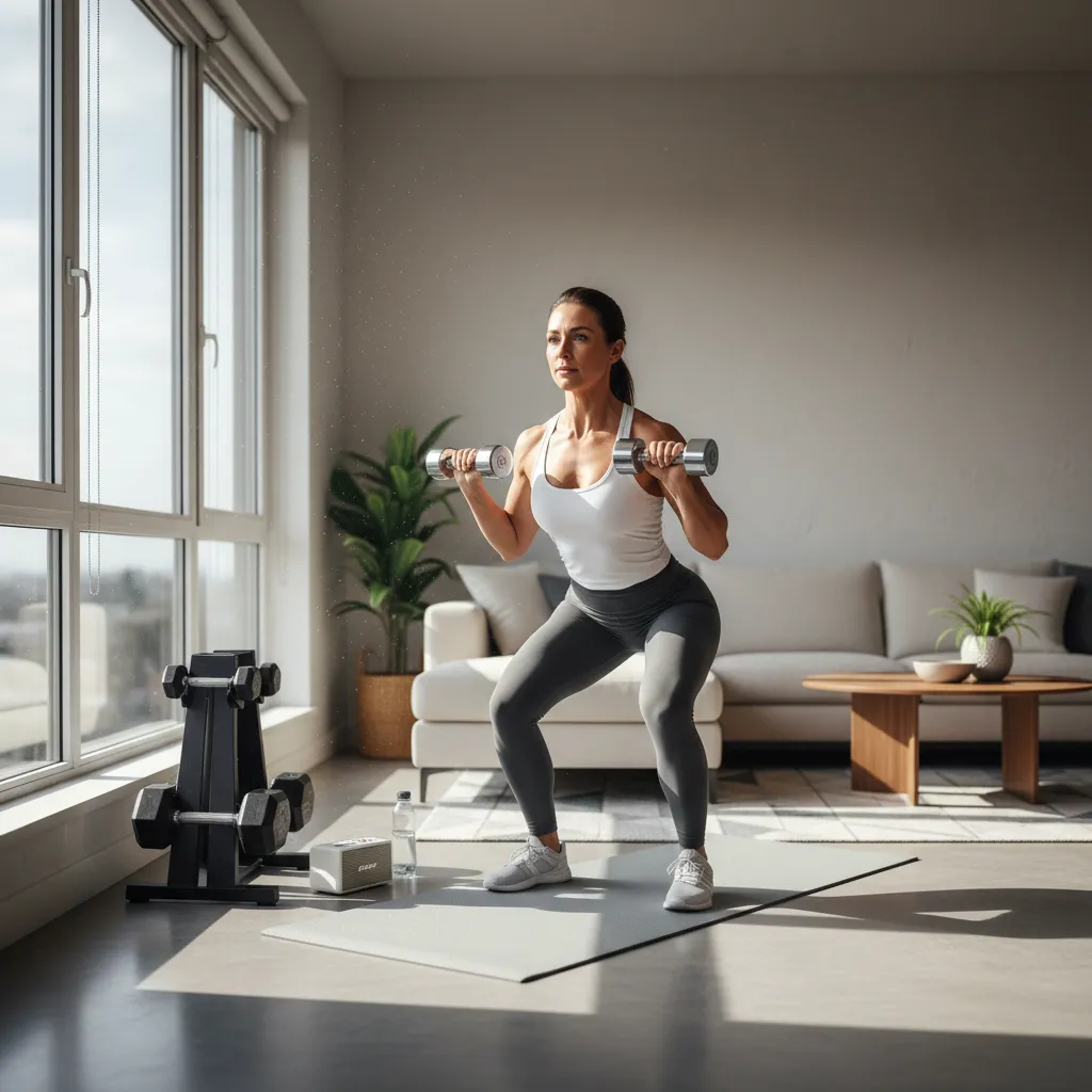 Cómo diseñar una rutina de fuerza para mujeres en casa
