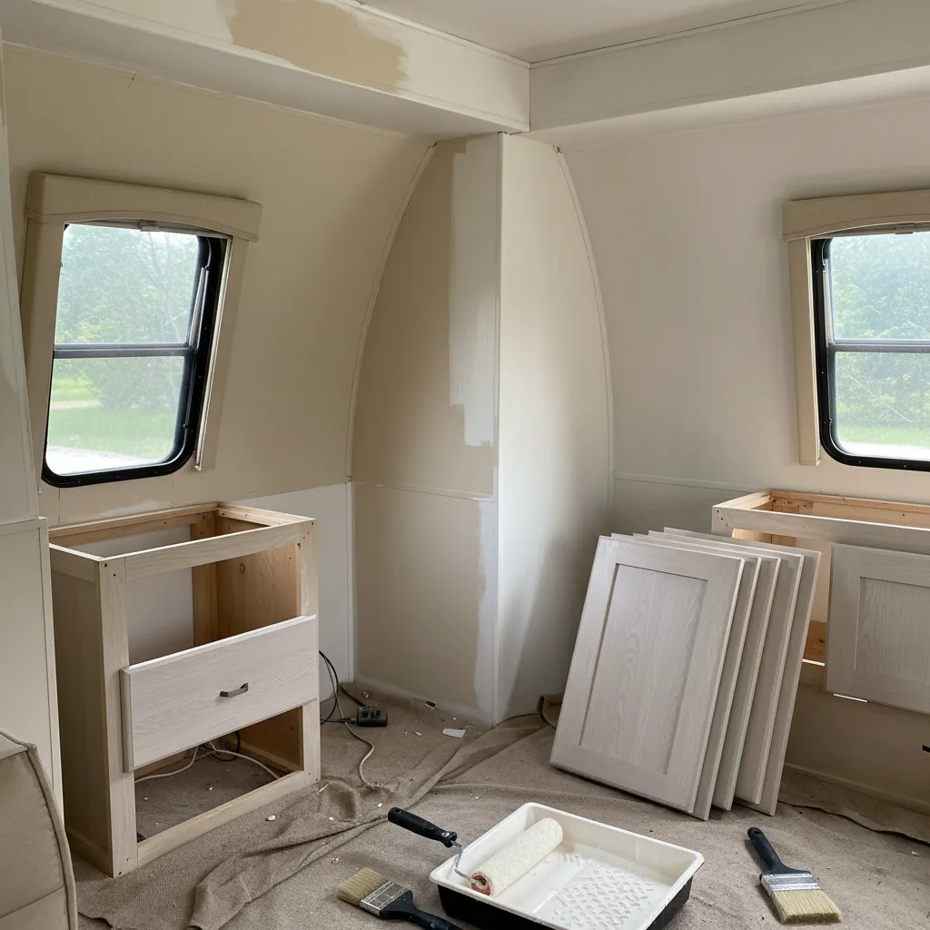 Fix 6 Common RV Interior Paint Problems: A designer’s real-world guide to repairing peeling, cracking, and uneven RV interior paint