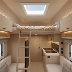 How to Optimize Space in an RV With a Second Floor