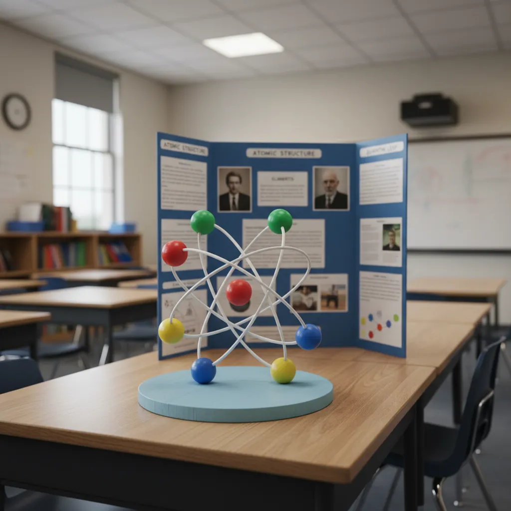 Safety Tips for Building and Displaying 3D Atom Models