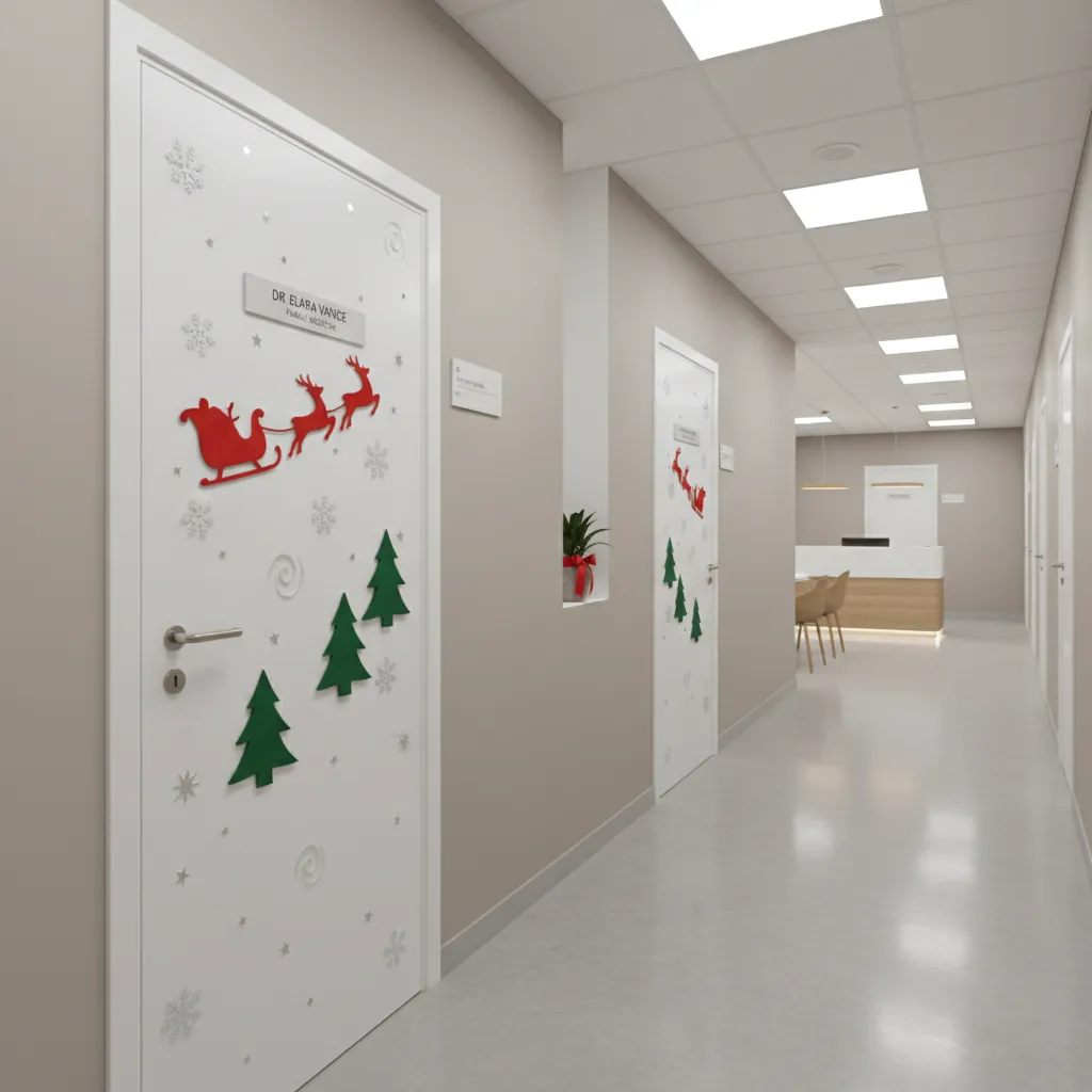 How to Keep Christmas Door Decorations Safe in Healthcare Settings: Practical ways to decorate clinic doors for the holidays without blocking access, violating hygiene rules, or creating safety risks.