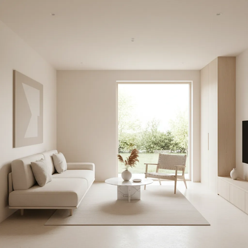 sala pequena com design que amplia sensação de espaço