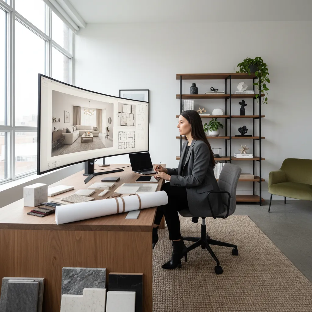 Salidas profesionales para diseñador de interiores