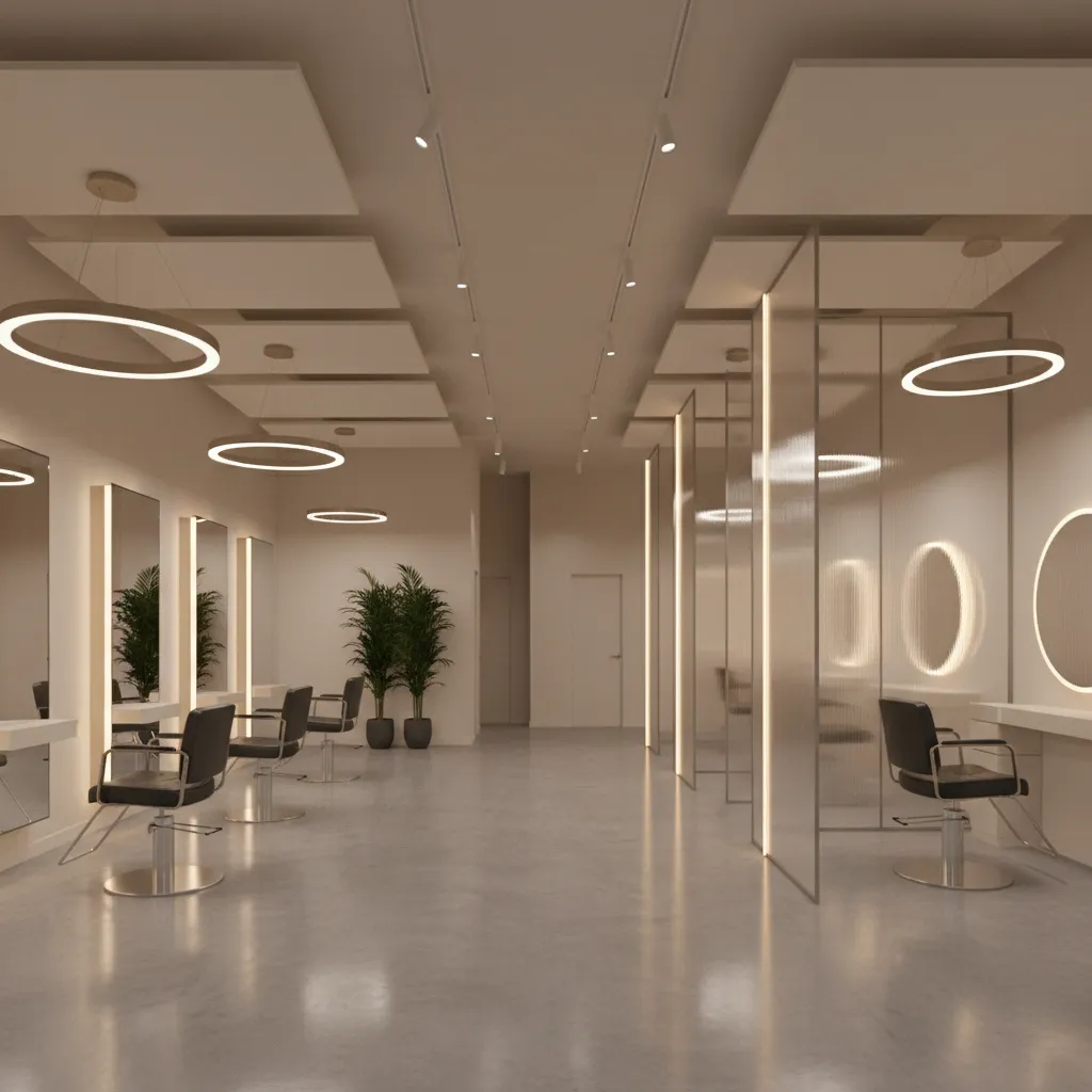 Salon Floor Plan Layouts Open Concept vs Private Booths