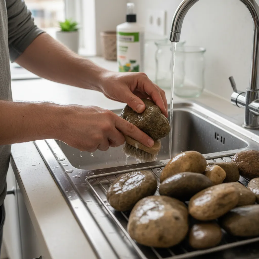 How to Sanitize and Prepare Natural Materials