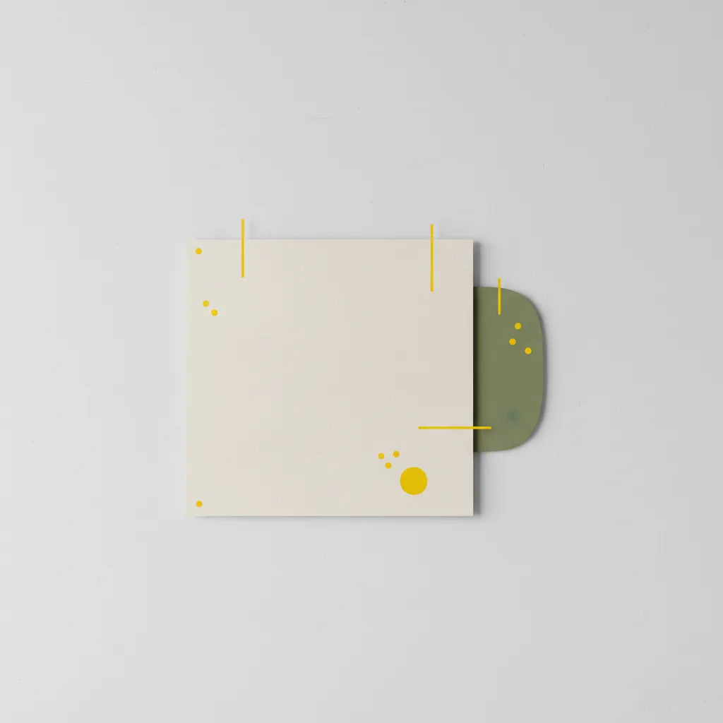 Design example showing saturation hierarchy with dominant, secondary and accent colors