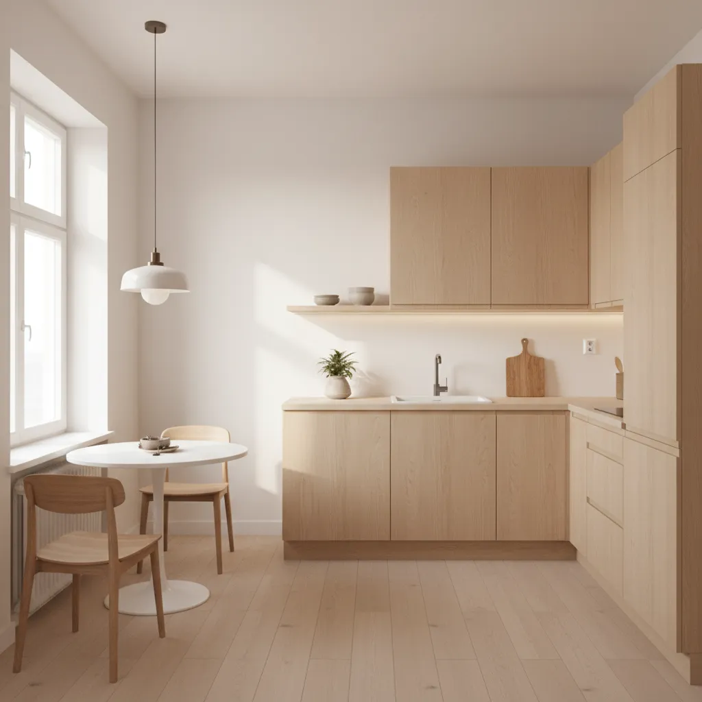 Minimalist and Scandinavian Kitchen Color Trends