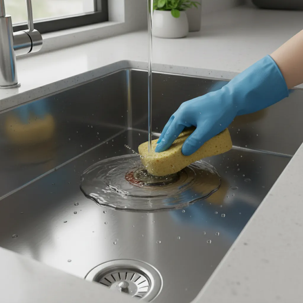 Rust Stains in Kitchen Sink? How to Remove Them Safely