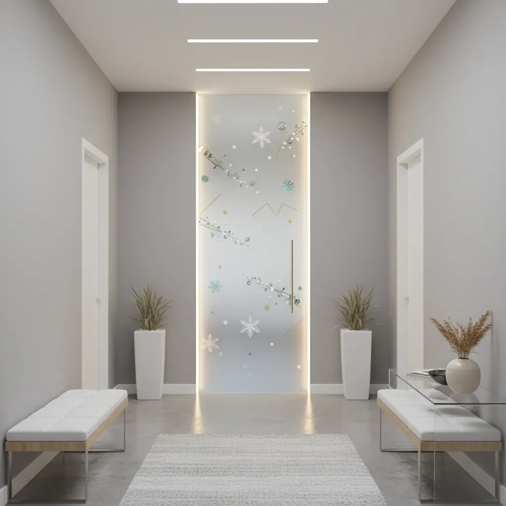 seasonal office door decoration theme example