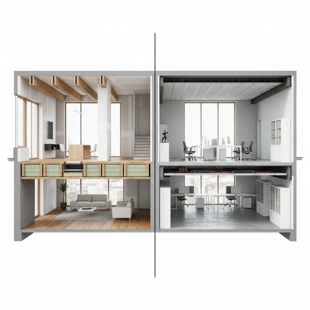 Second Floor Thickness Standards Across Residential and Commercial Construction: How structural floor thickness differs between houses, apartments, and commercial buildings—and what professionals consider when designing multi‑story floors.