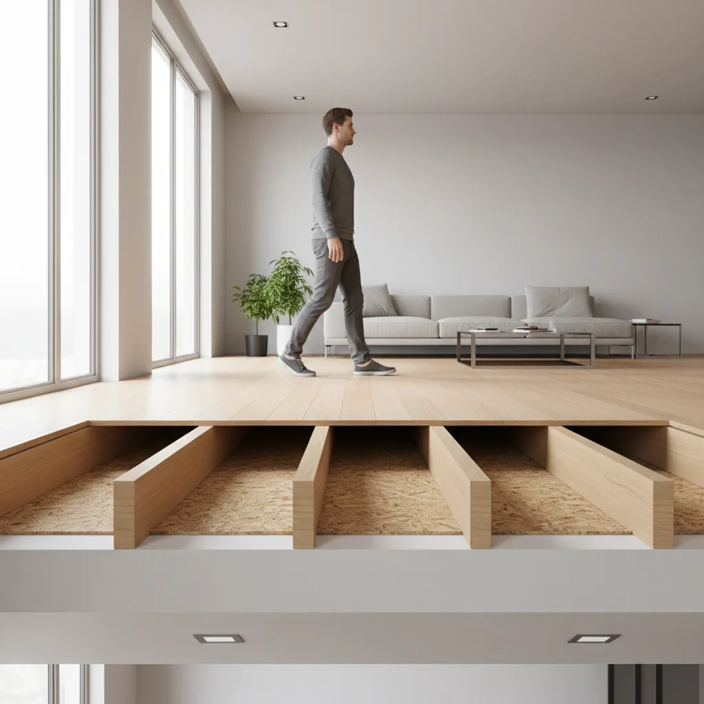 Is It Normal for a Second Floor to Shake When Walking?: How to tell the difference between harmless floor bounce and a structural warning sign in upstairs floors