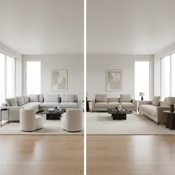 Sectional vs Sofa Layouts for a 15 x 30 Living Room