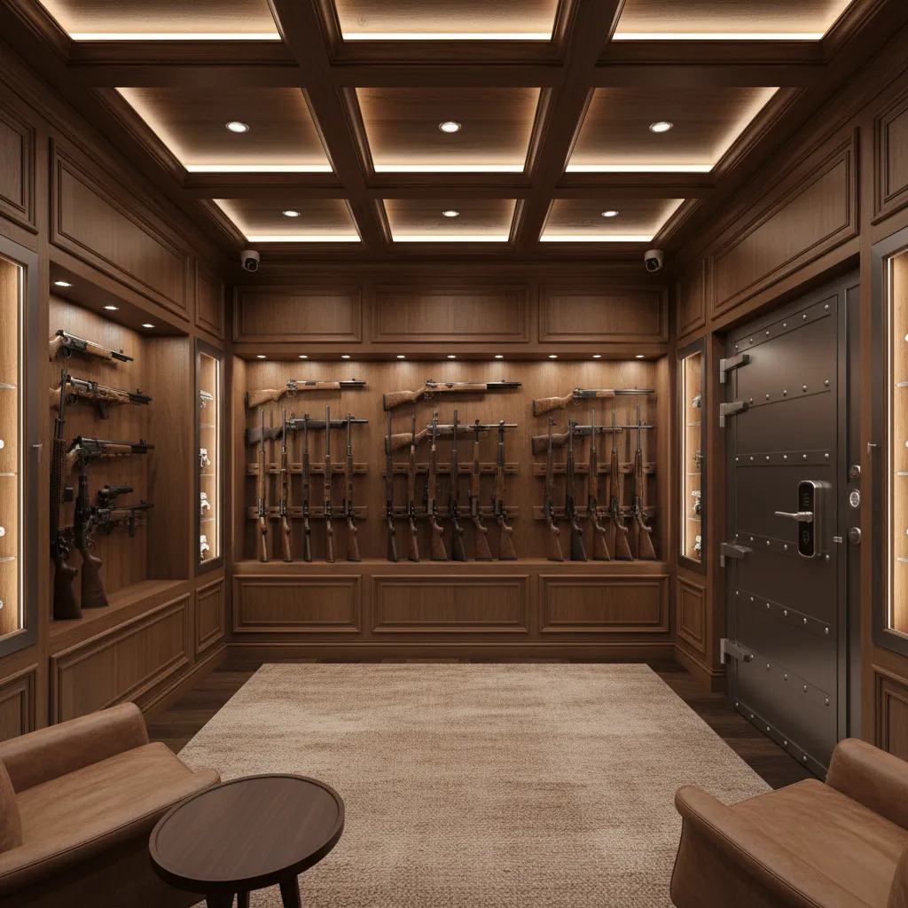 Safety and Legal Considerations for a Private Gun Room