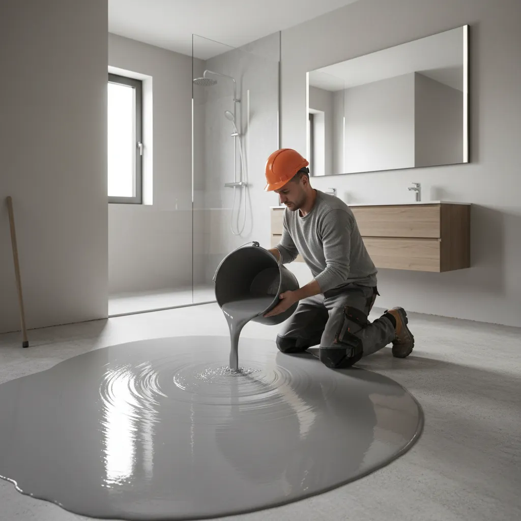 Using Self-Leveling Compounds for Minor Slope Problems