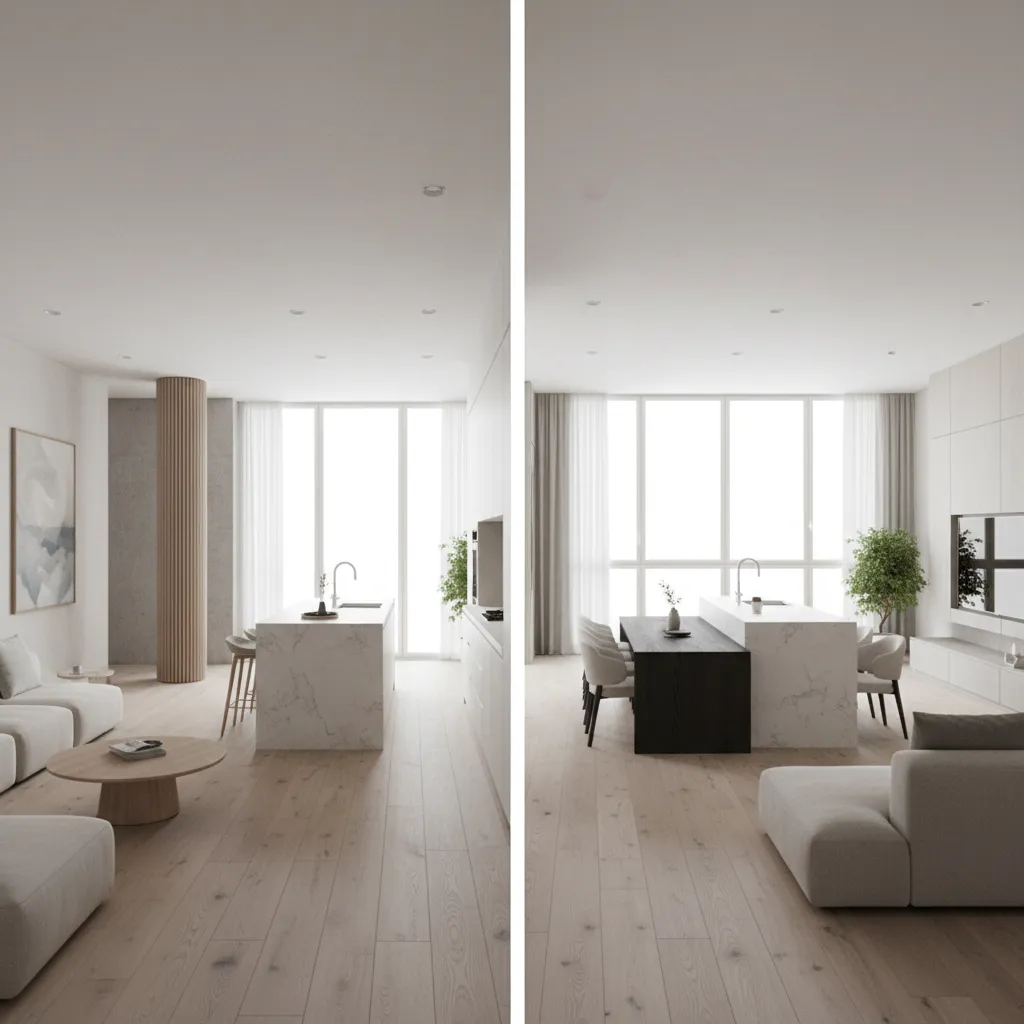 Semi-Open Floor Plan vs Open Floor Plan: Key Differences, Pros, and Cons: A designer’s real‑world breakdown of when semi‑open layouts outperform fully open concepts—and when they don’t.