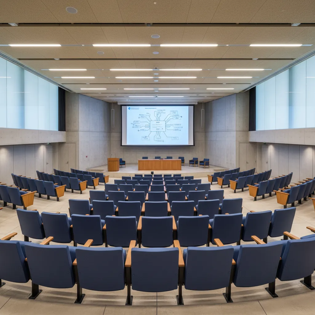 Seminar Hall Design Problems: Fix Echo & Bad Sightlines