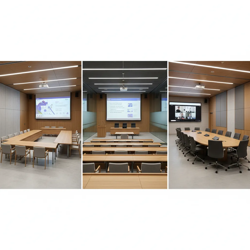 Seminar Hall vs Lecture Hall vs Conference Room Design Differences Explained