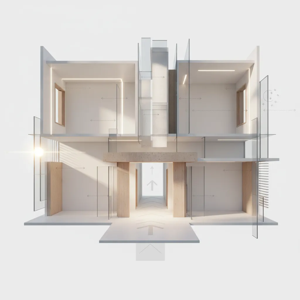 2-BHK First-Floor Vastu Plans, Seen From Tomorrow