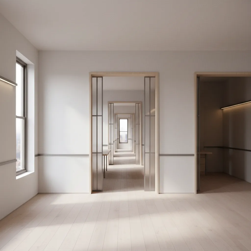 NYC Railroad Apartment: Linear Living, Future Logic