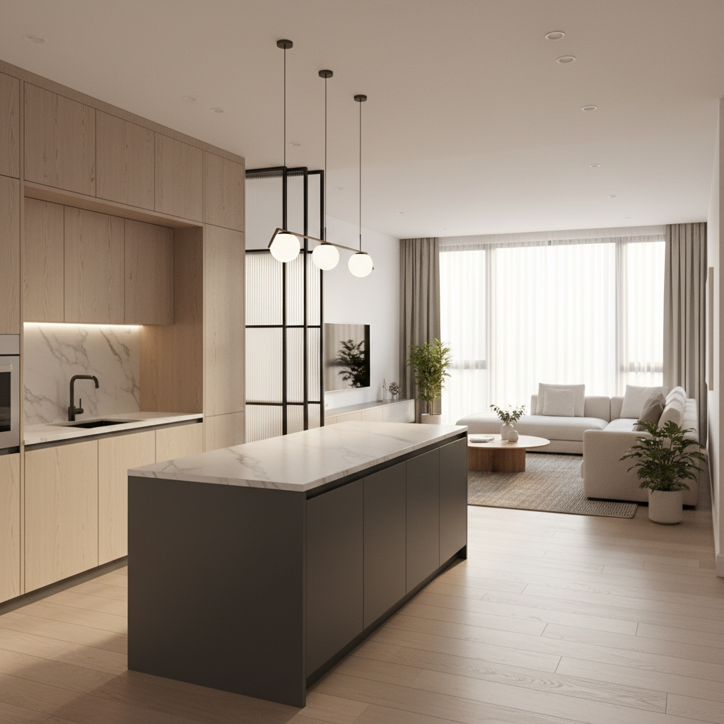 How to Separate Kitchen from Living Room (Design Ideas)