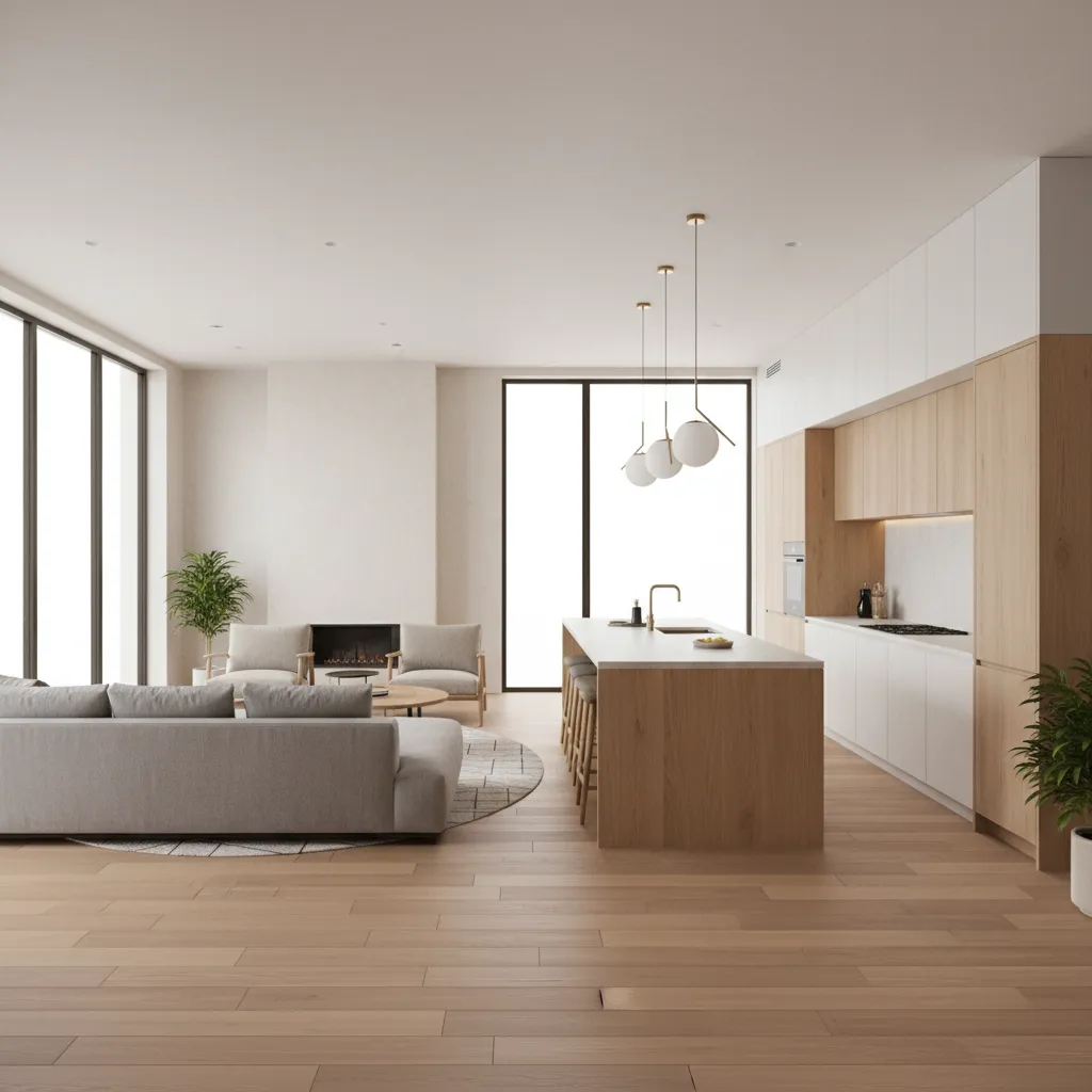 How to Separate Kitchen From Living Room Without Closing the Space