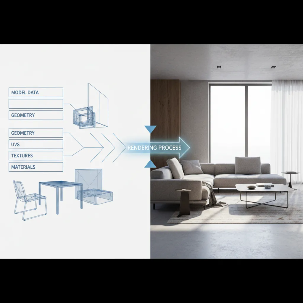 Serialization vs Deserialization in 3D Model Pipelines